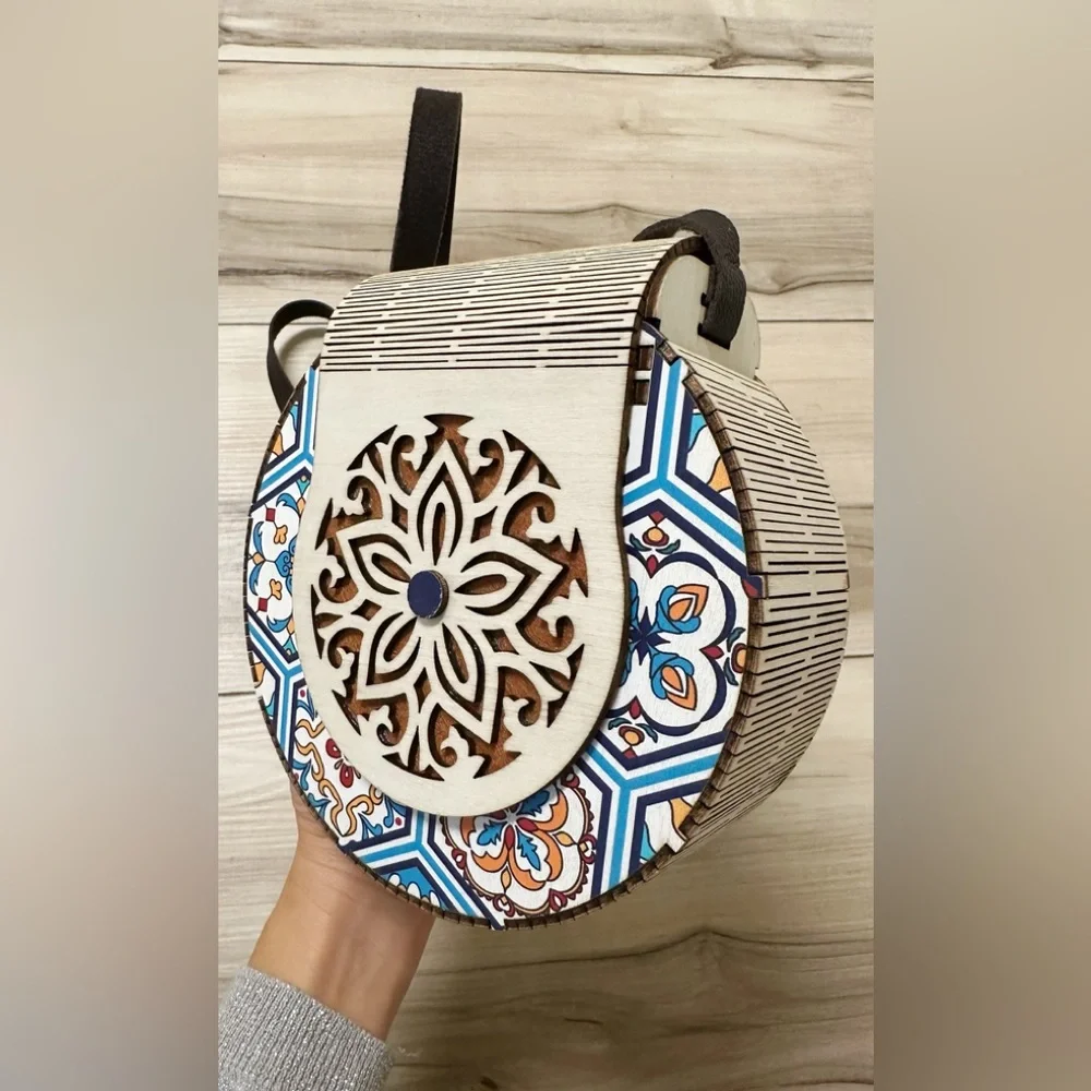 New Wooden Bag
